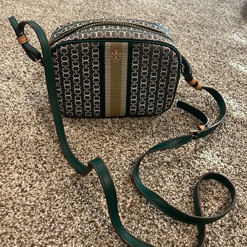 Tory Burch camera bag with adjustable strap
